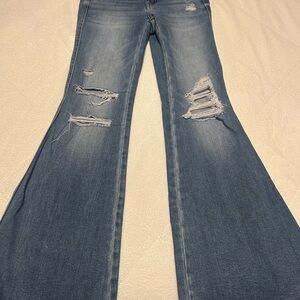Flying Monkey High Rise Flare Jeans